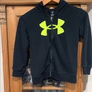 Under Armour Black and Yellow Athletic Hoodie
